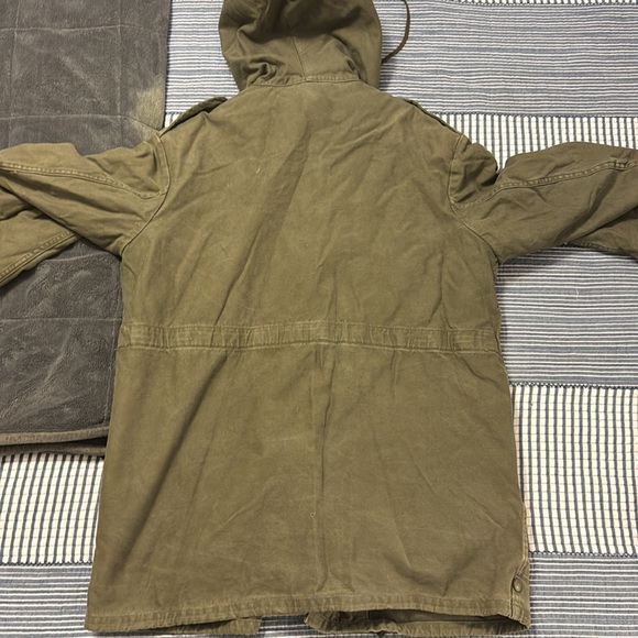 Vintage German Military Jacket Mens size S - Picture 4 of 9